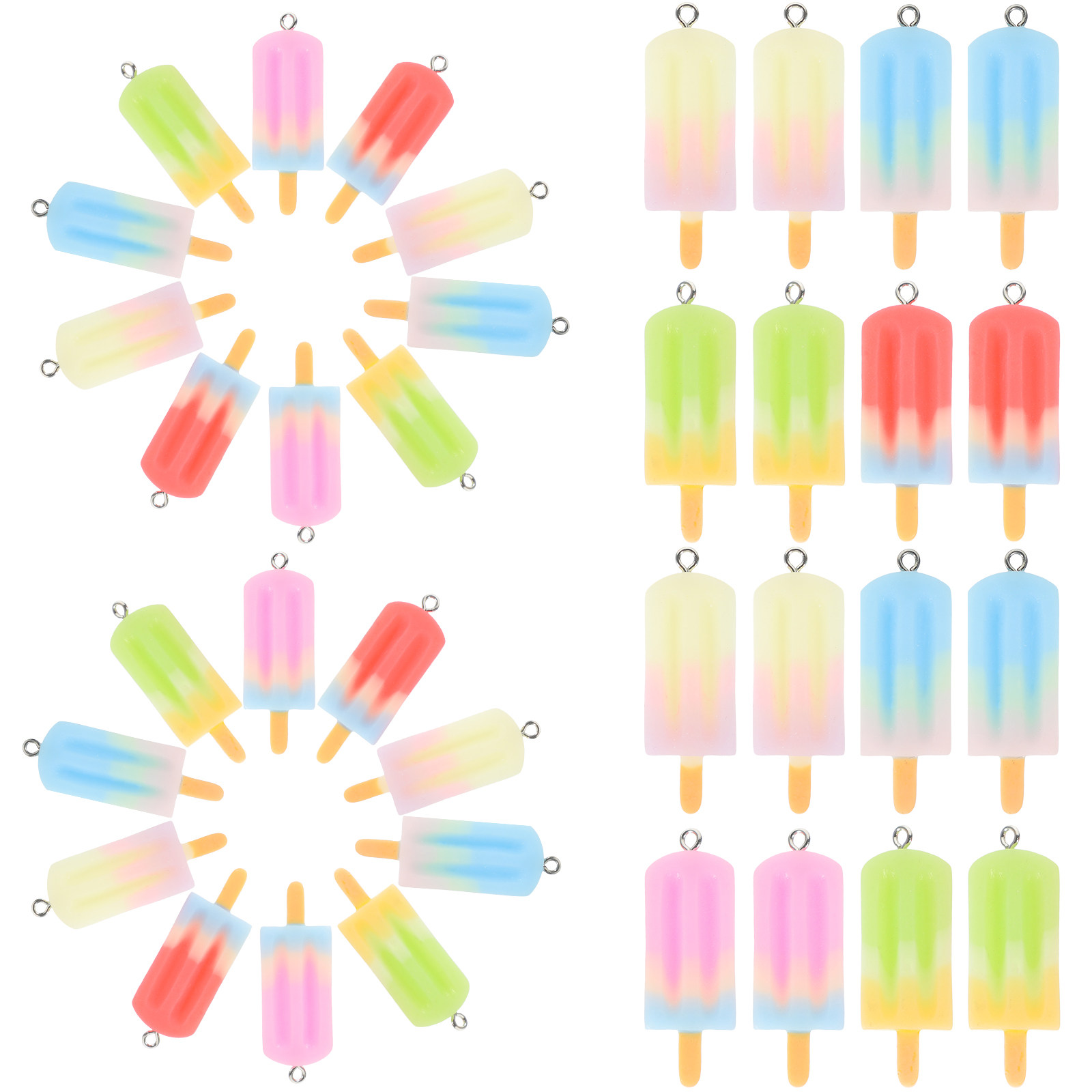 25Pcs Creative Resin Ice Cream - Resin Craft Supplies incelemesi ve fiyatı