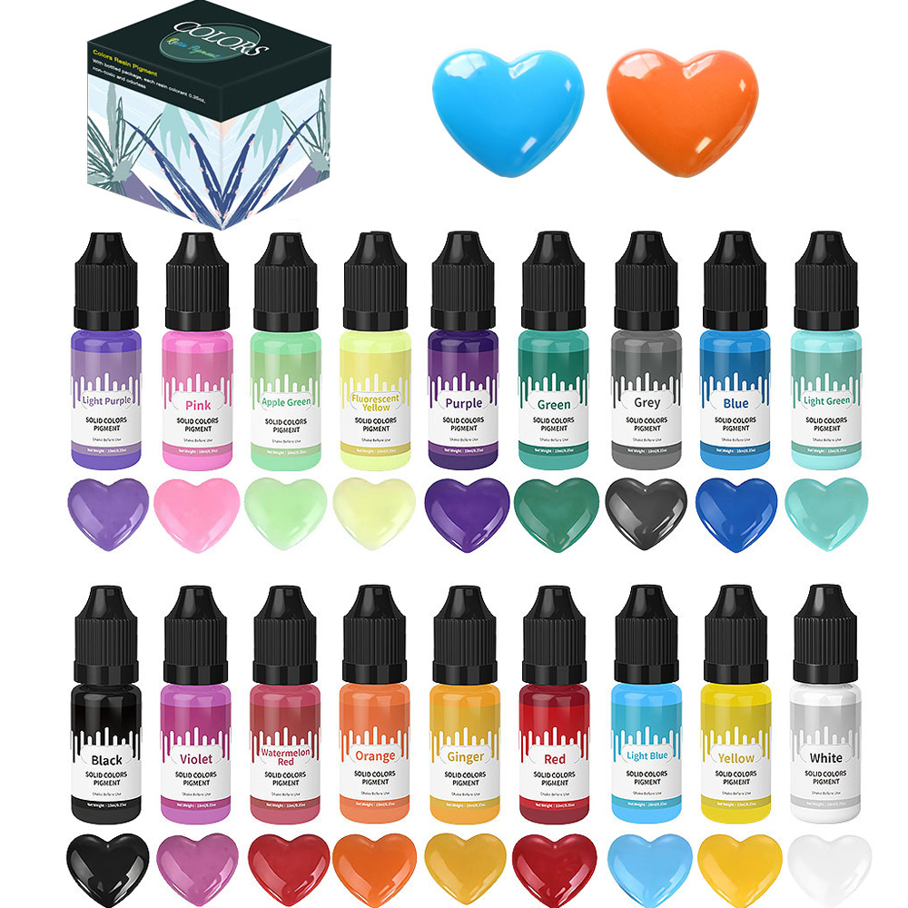 Epoxy Resin Pigment Kits Candl - Resin Pigment Set incelemesi ve fiyatı