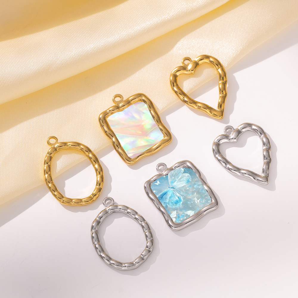 5pcs Stainless Steel Heart Rou - Resin Craft Supplies incelemesi ve fiyatı