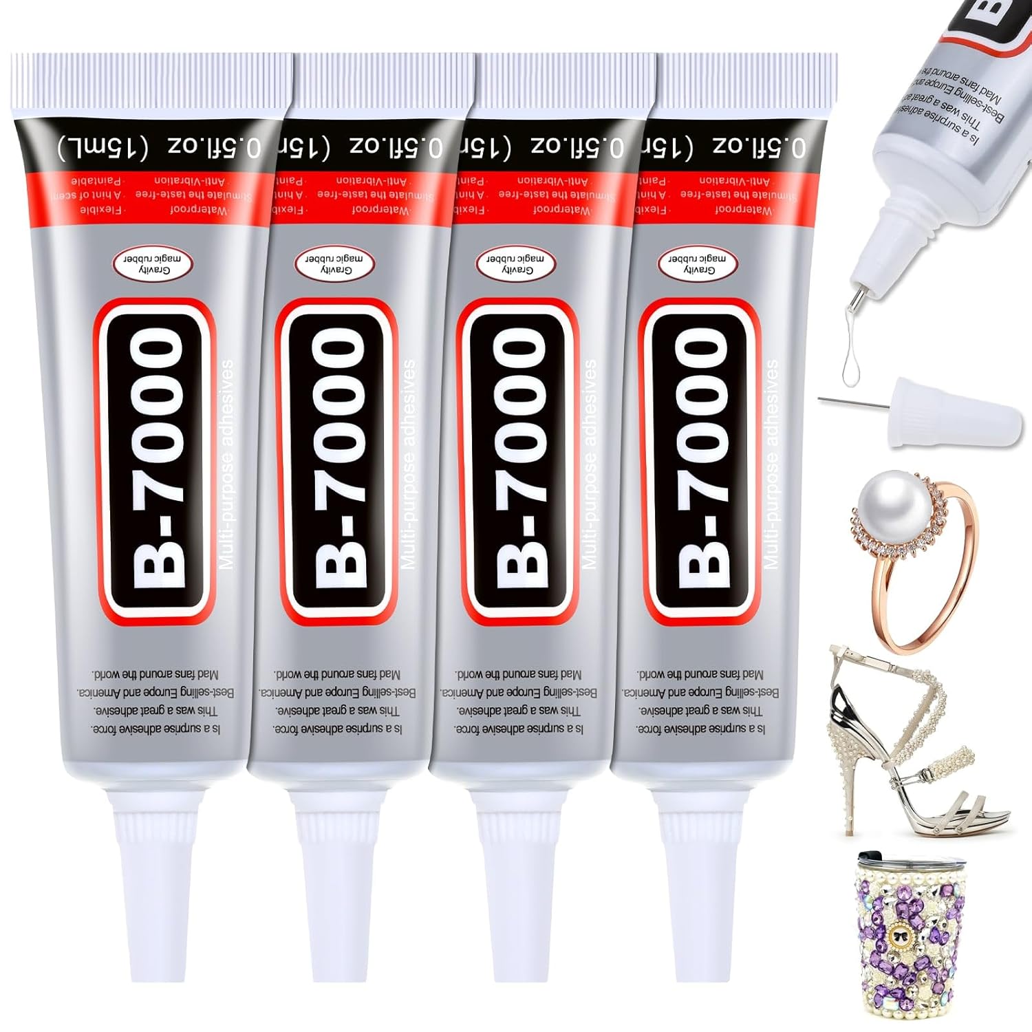 1-10Pcs B-7000 Super Glue Lool - Resin Craft Material incelemesi ve fiyatı