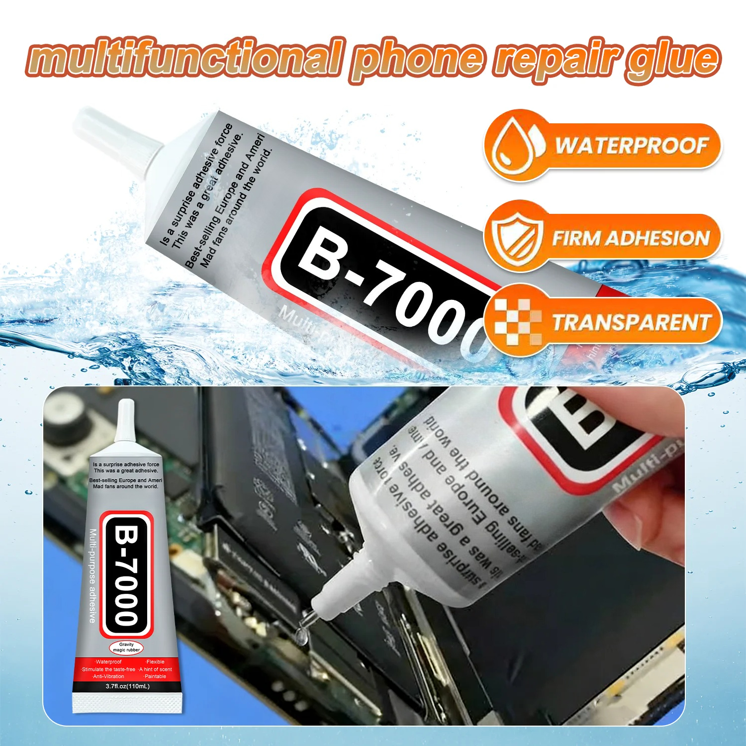 1-10Pcs B-7000 Super Glue Lool - Resin Craft Material incelemesi ve fiyatı