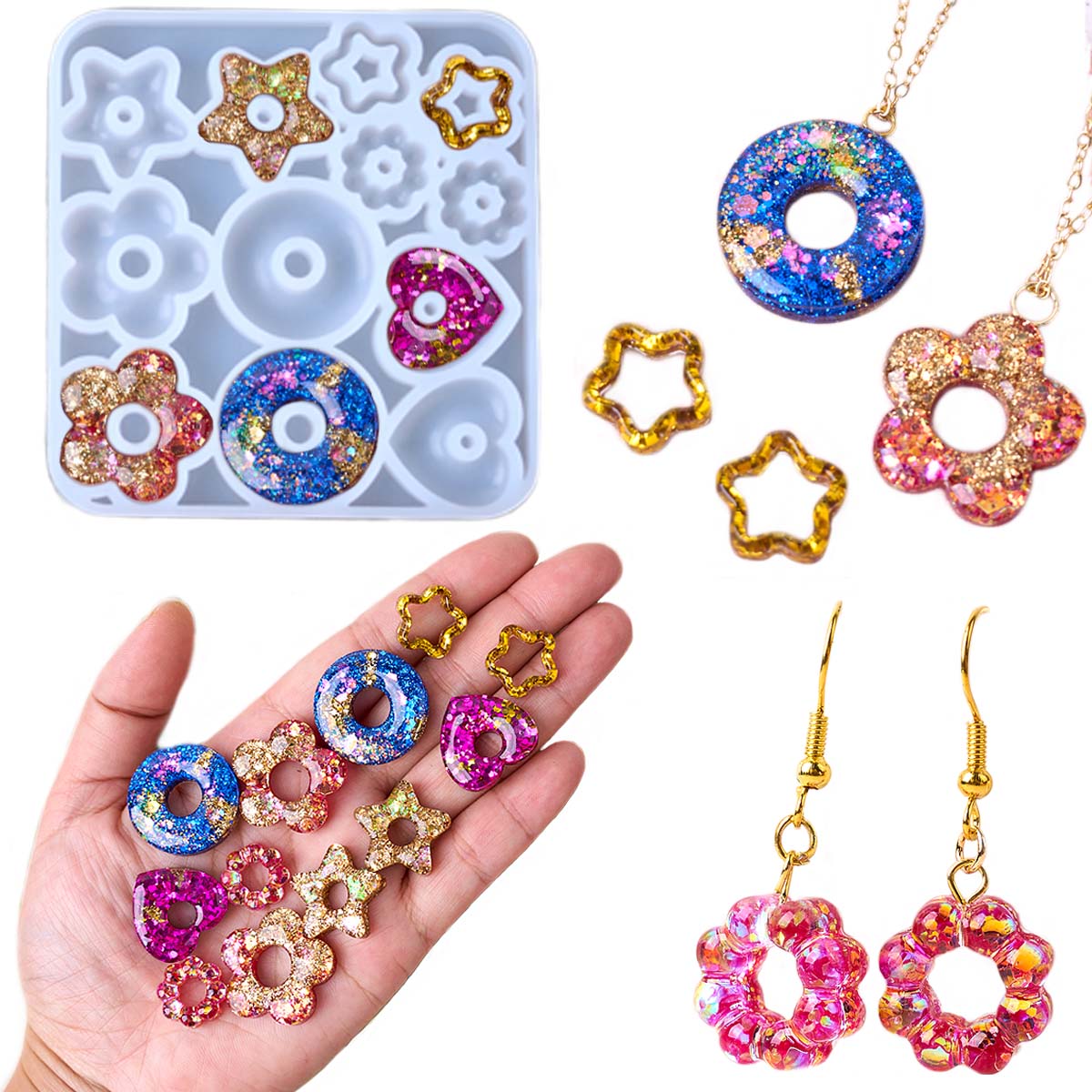 Multifuntional Jewelry Silicon - Resin Craft Ideas incelemesi ve fiyatı