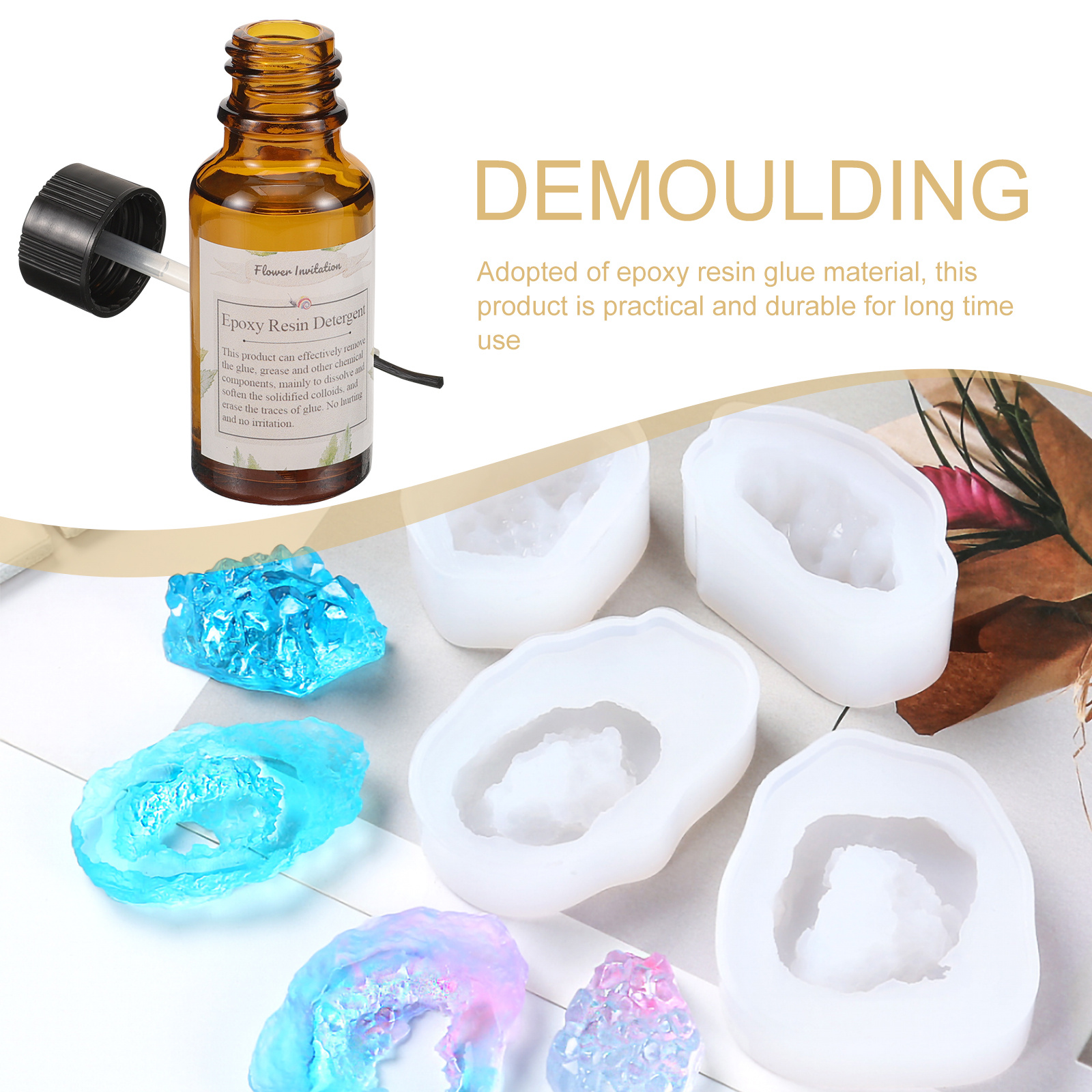 2Pcs Resin Mold Release Agent  - Resin Craft Supplies incelemesi ve fiyatı