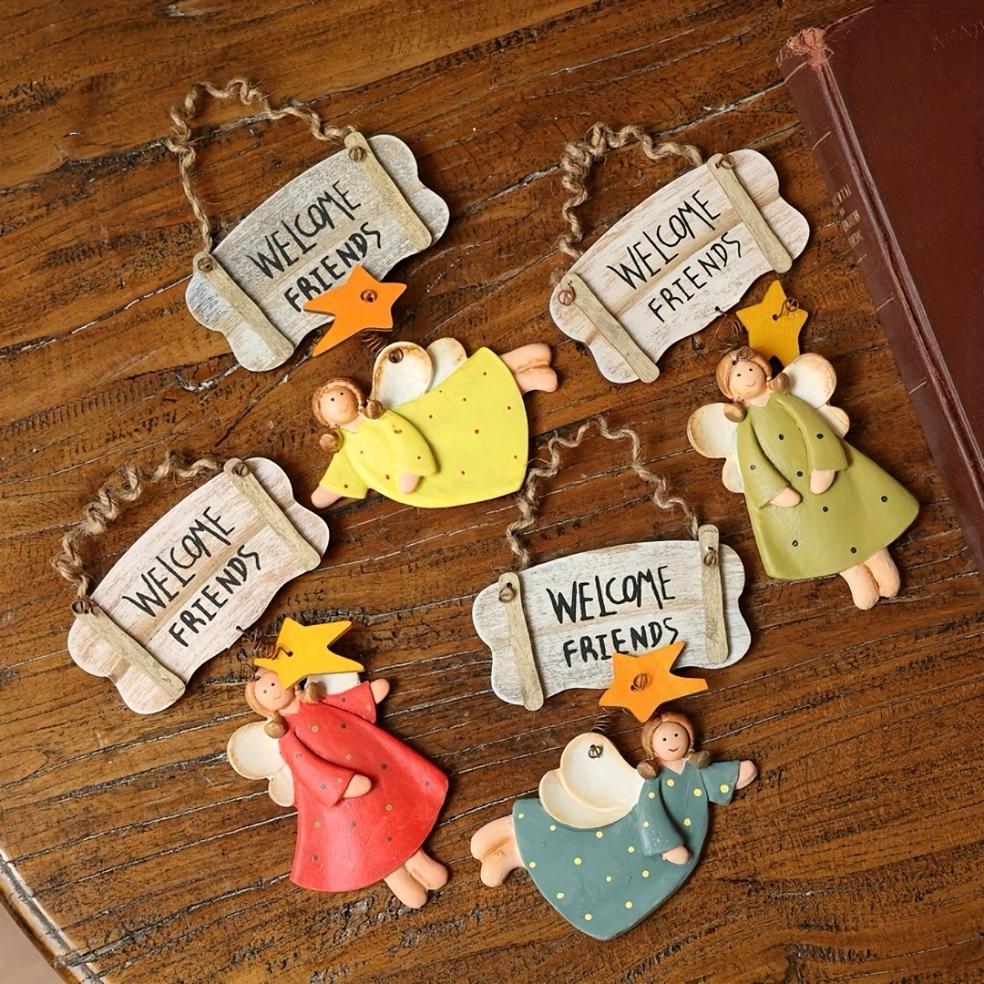 4pcs Angel Pendant Mold, Resin - Resin Craft Ideas incelemesi ve fiyatı