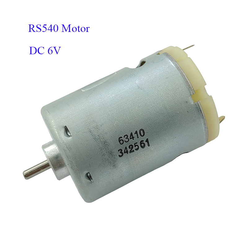RS-540 Motor DC 6V High Speed  - Vacuum Chamber Small incelemesi ve fiyatı