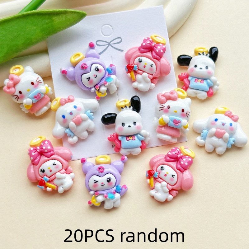 20PCS Resin Cartoon Angel DIY  - Resin Craft Ideas incelemesi ve fiyatı