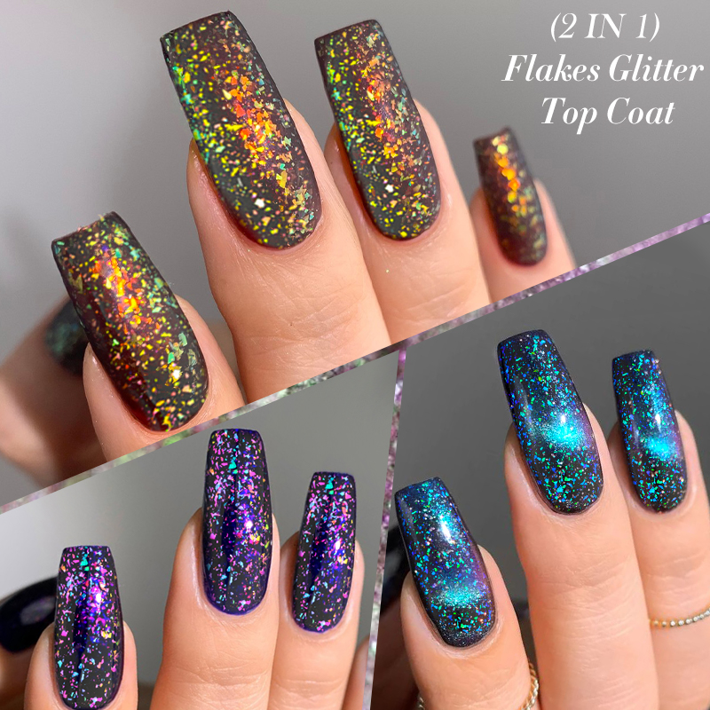 LILYCUTE Sparkly Glitter Top C - Gold Foil Flakes incelemesi ve fiyatı