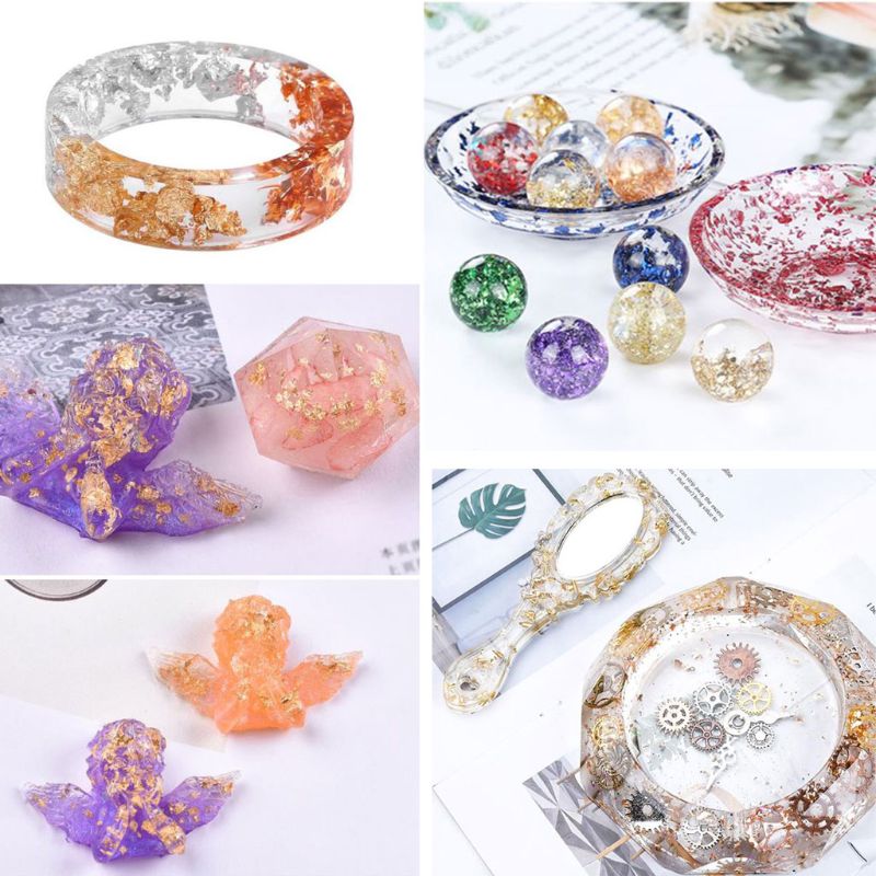 3Box Gold Leaf Flakes Foil Pap - Gold Foil Flakes incelemesi ve fiyatı