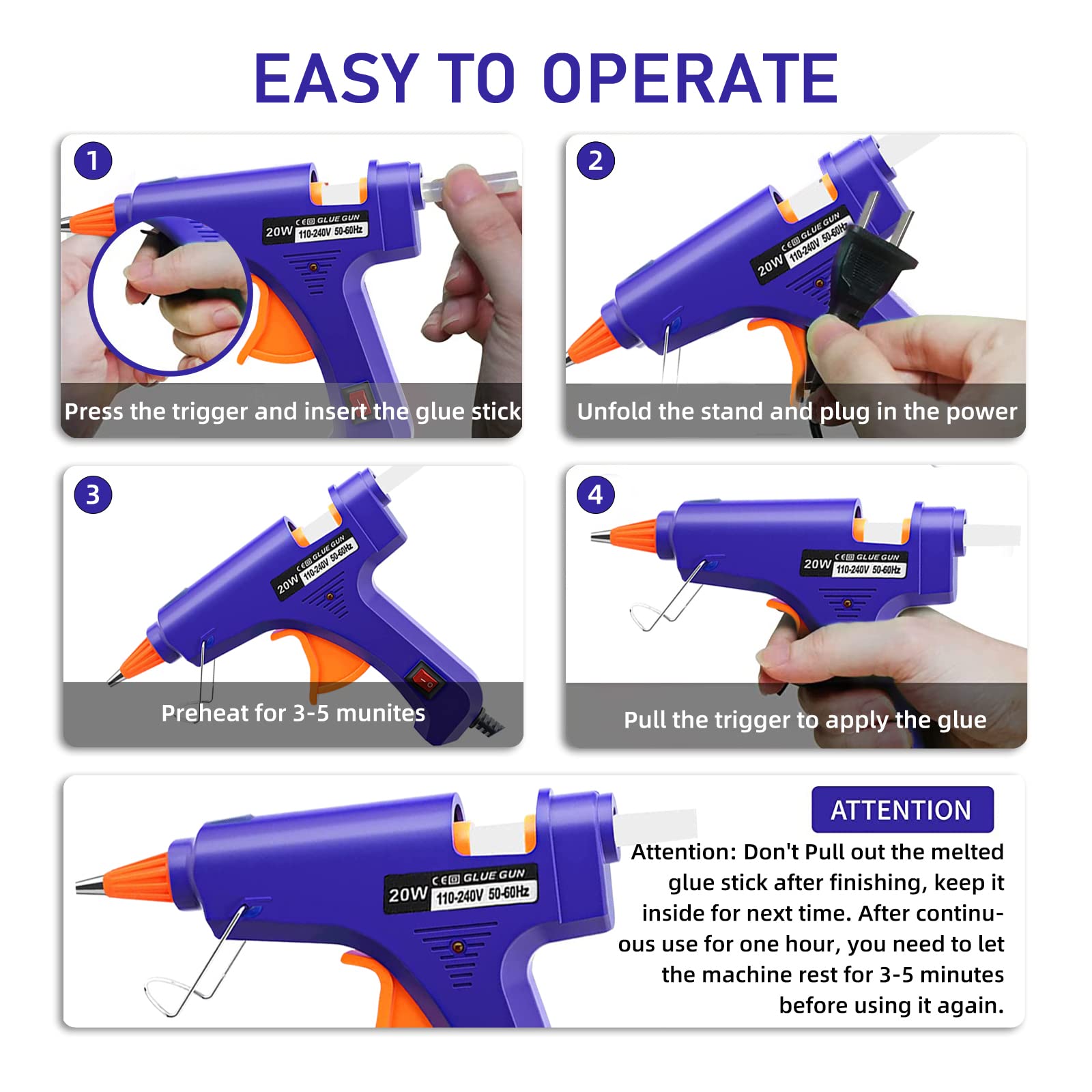 20W Hot Melt Glue Gun Househol - Heat Gun Small incelemesi ve fiyatı