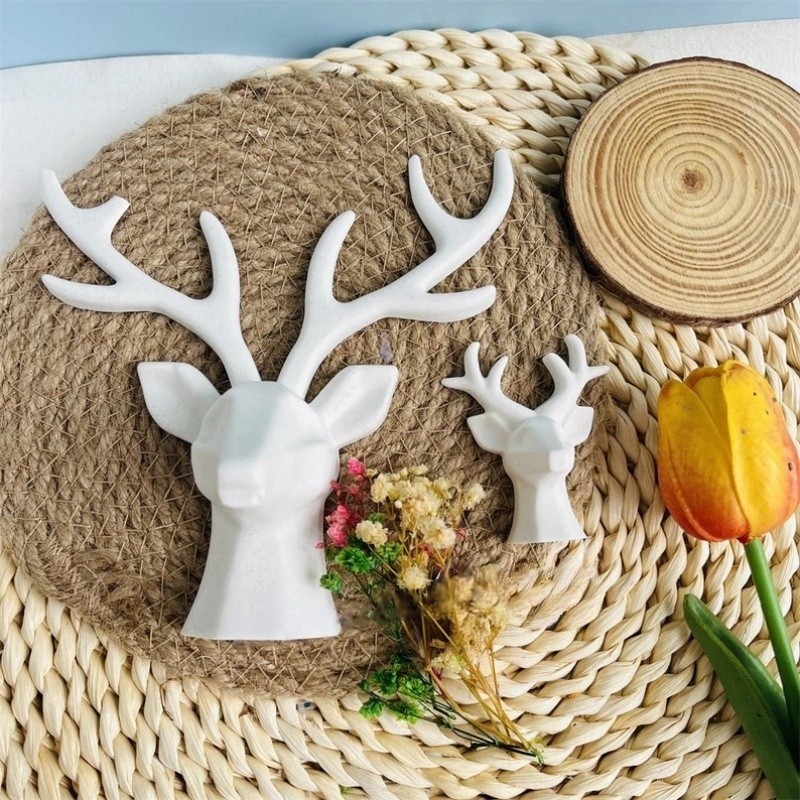 2 Pieces of Deer Antlers Ornam - Resin Craft Ideas incelemesi ve fiyatı