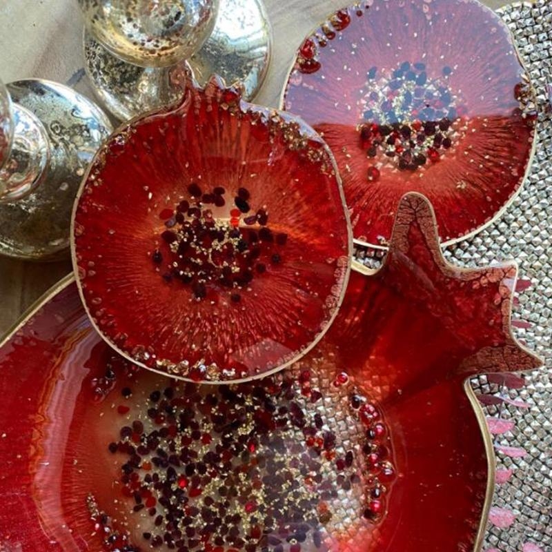 X6HE Pomegranate Geode Agate E - Geode Mold Silicone incelemesi ve fiyatı