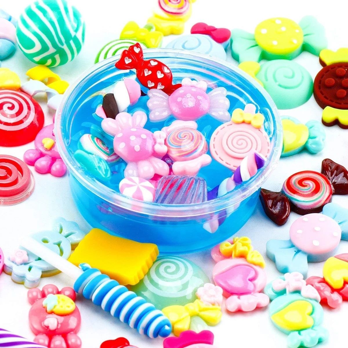30pcs Random Candy Slime Charm - Resin Craft Supplies incelemesi ve fiyatı