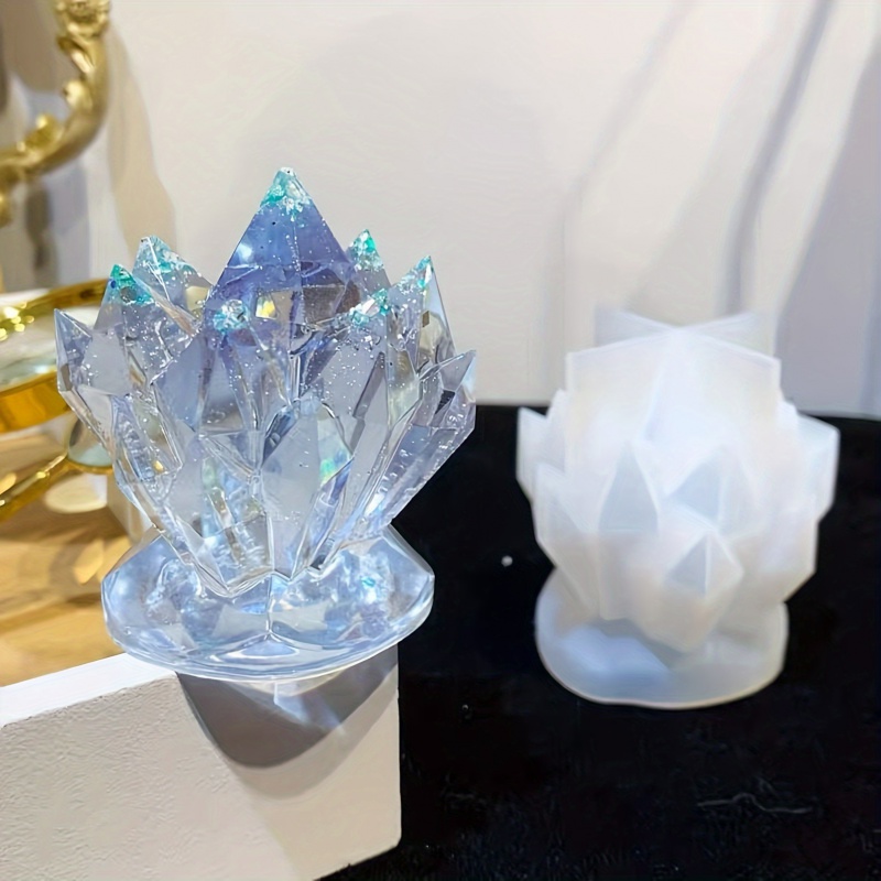1pcCrystal Cluster Decorative  - Serving Tray Mold incelemesi ve fiyatı