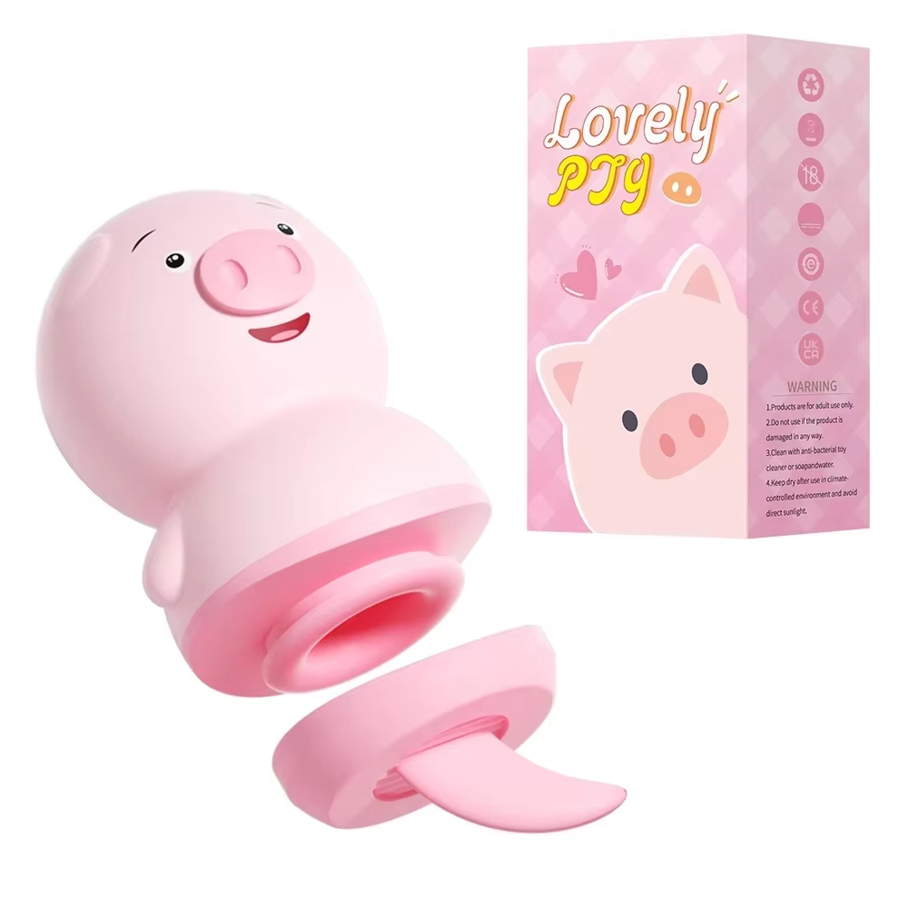 Mini Pig Licking Tongue Vibrat - Vacuum Chamber Small incelemesi ve fiyatı