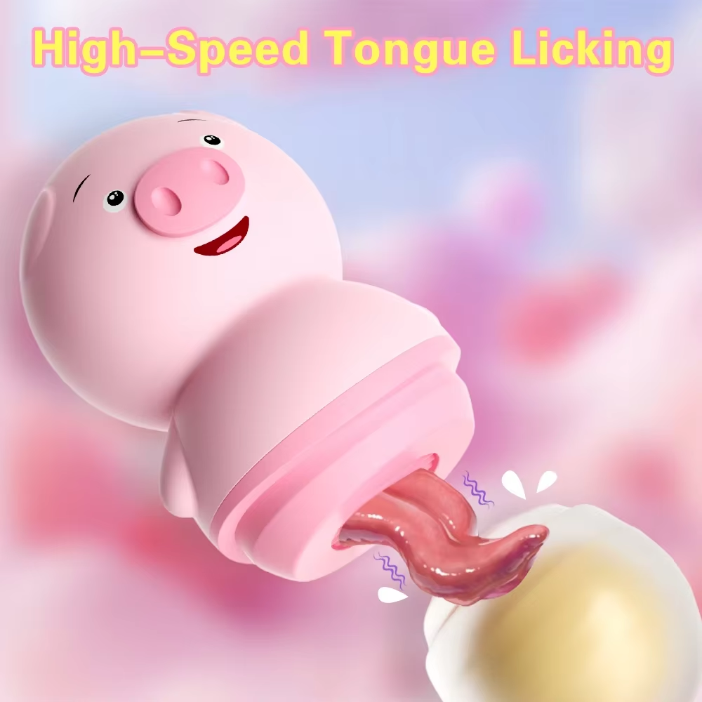 Mini Pig Licking Tongue Vibrat - Vacuum Chamber Small incelemesi ve fiyatı