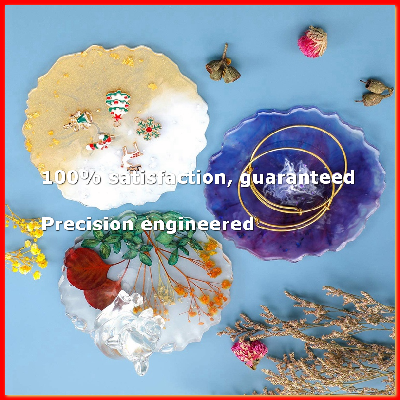 6 Pieces Resin Coaster Mold La - Geode Mold Silicone incelemesi ve fiyatı