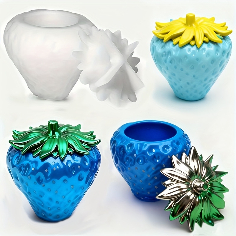 1 piece of strawberry can resi - Resin Craft Ideas incelemesi ve fiyatı