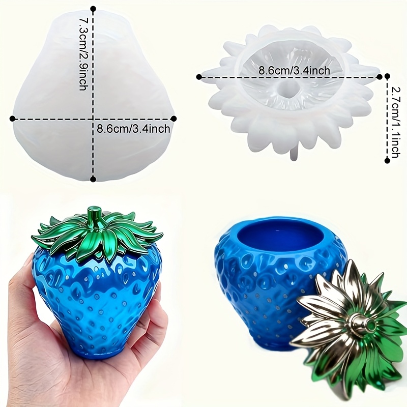 1 piece of strawberry can resi - Resin Craft Ideas incelemesi ve fiyatı