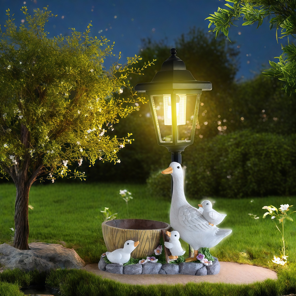 Solar Duck Night Light Garden  - Resin Craft Supplies incelemesi ve fiyatı