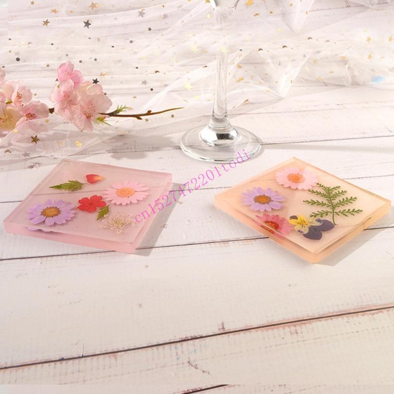 2Pcs Round Square Resin Mold G - Geode Mold Silicone incelemesi ve fiyatı