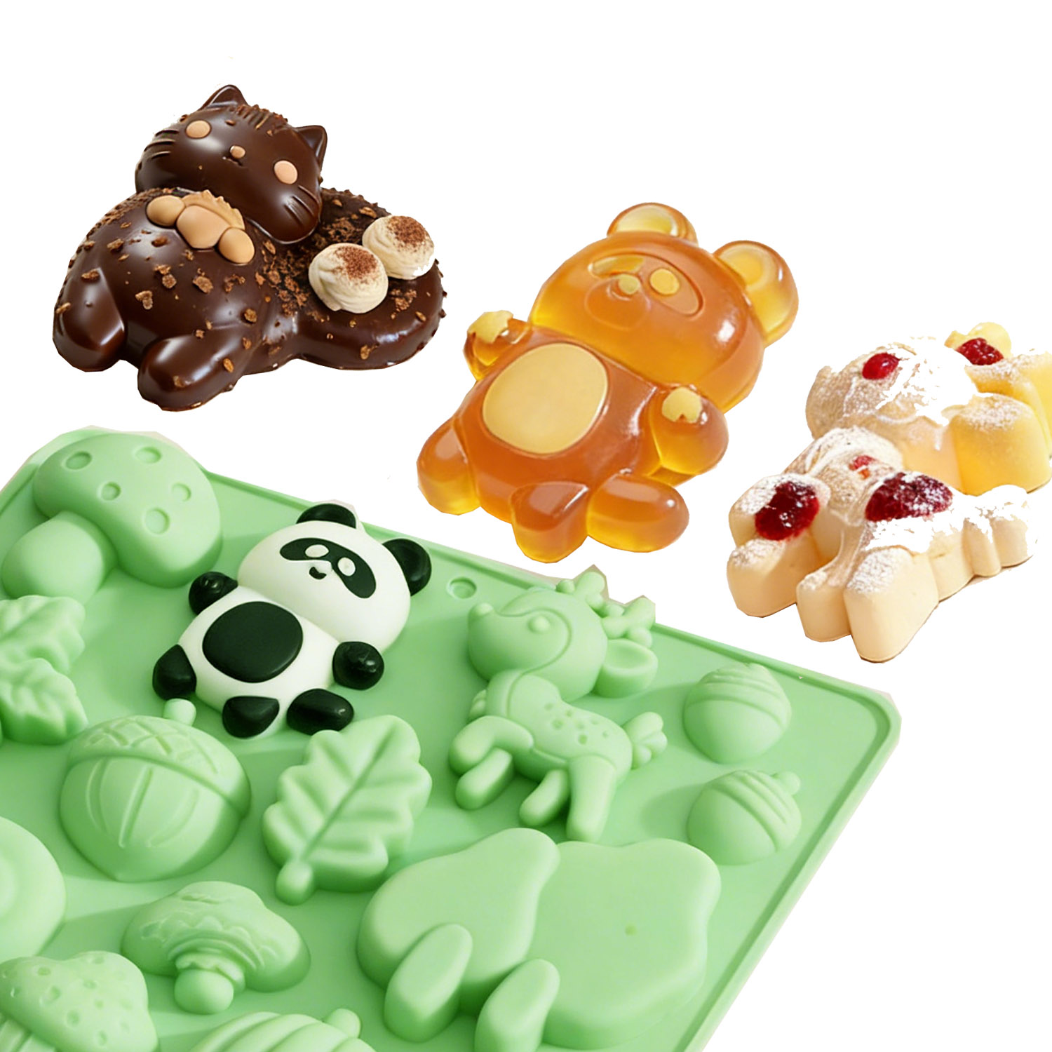 1 Silicone Cake Mold in the Sh - Resin Craft Supplies incelemesi ve fiyatı