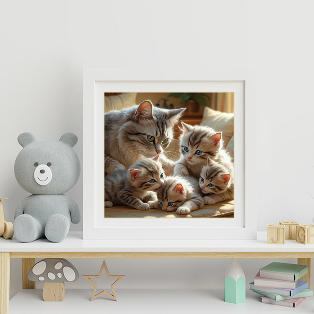 Momoart DIY Diamond Mosaic Cat - Resin Craft For Beginners incelemesi ve fiyatı