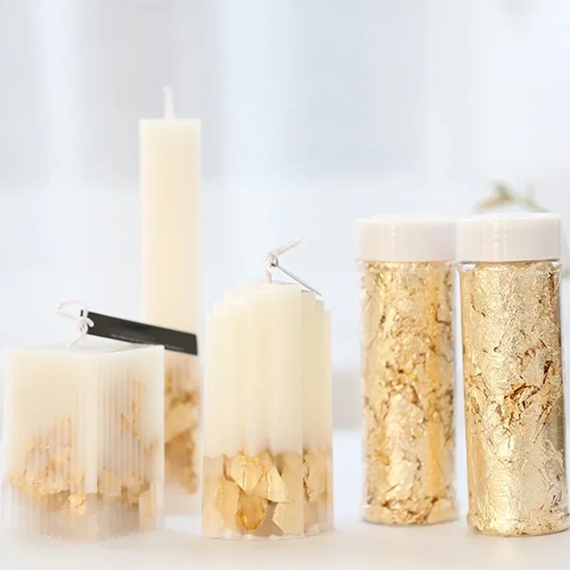2g/1g Metallic Foil Flakes Gol - Gold Foil Flakes incelemesi ve fiyatı