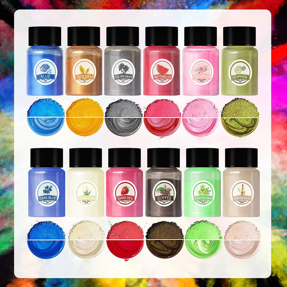 10ml Pearl Powder Epoxy Resin  - Resin Pigment Set incelemesi ve fiyatı