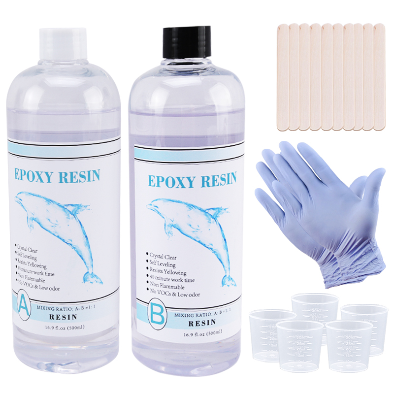 1:1 Clear Epoxy Resin Crystal  - Resin Pigment Set incelemesi ve fiyatı