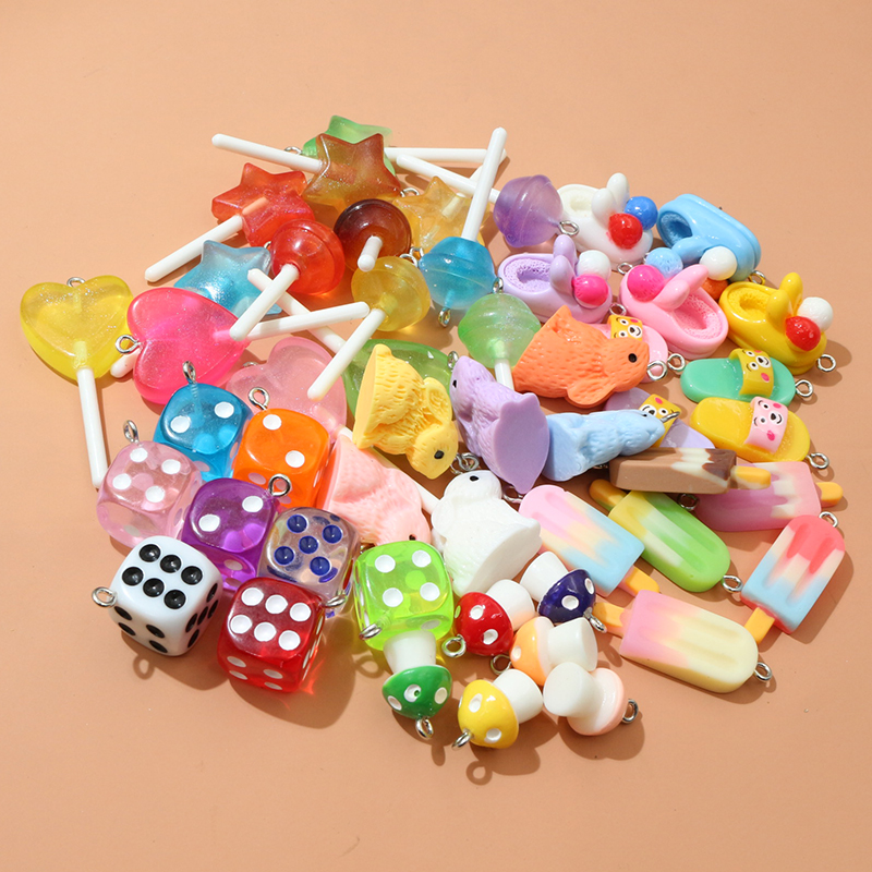 10PCS Resin Pendant Charms Rab - Resin Craft Supplies incelemesi ve fiyatı