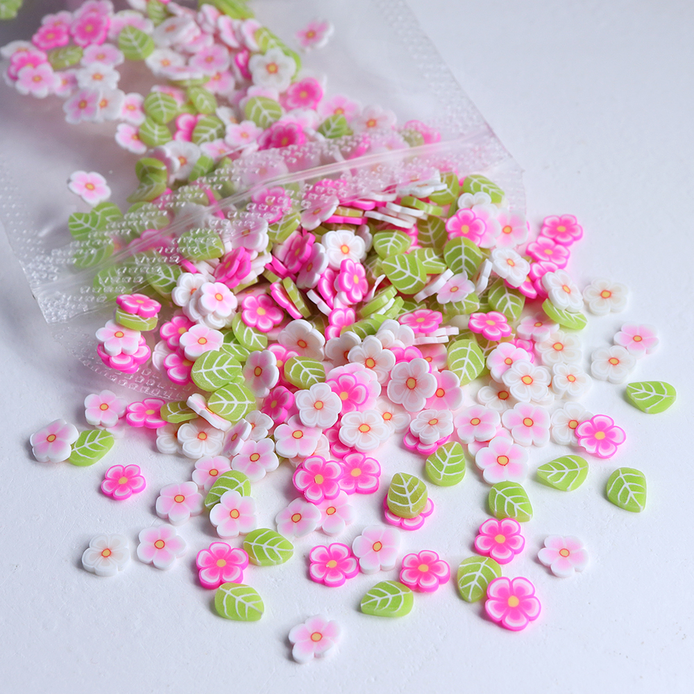 10g Pink Flowers Polymer Clay  - Resin Craft Ideas incelemesi ve fiyatı