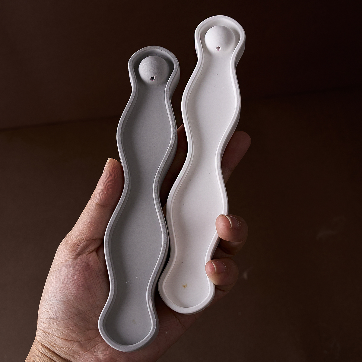 Wave Long Incense Insert Tray  - Serving Tray Mold incelemesi ve fiyatı