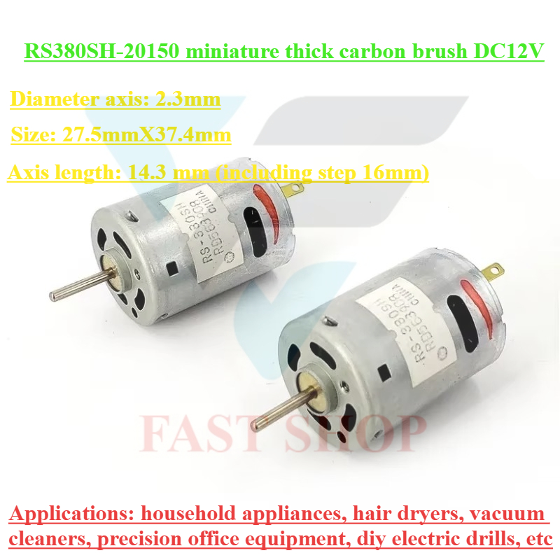 MABUCHI RS-380SH-20150 Micro 3 - Vacuum Chamber Small incelemesi ve fiyatı