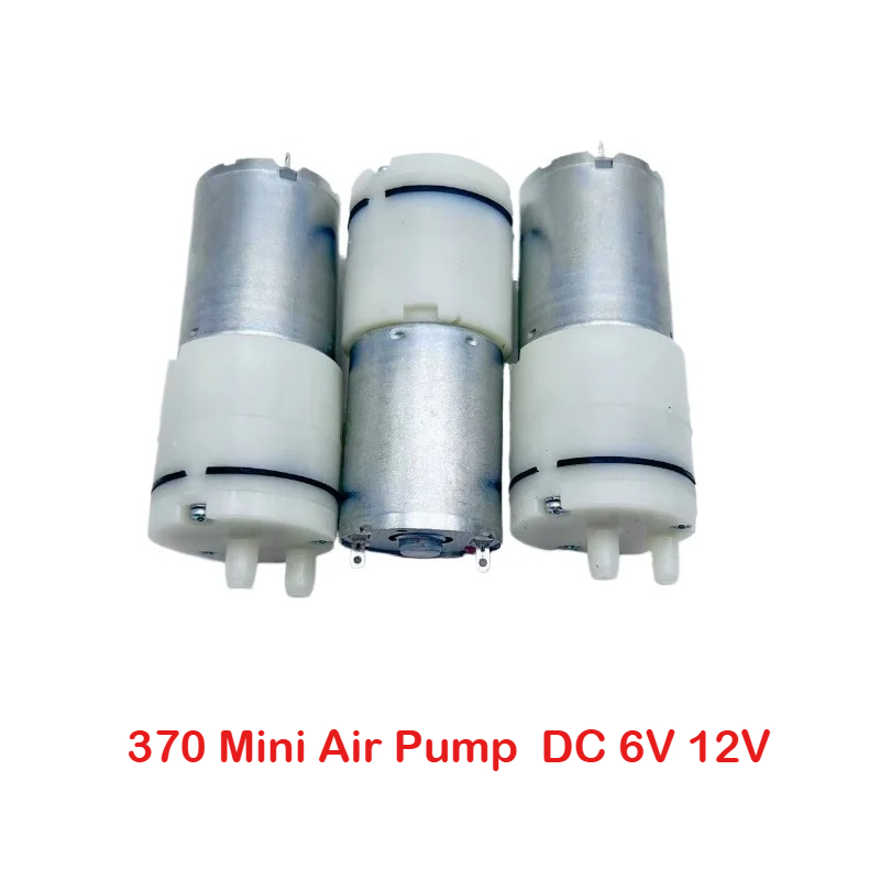 370 Mini Air Pump DC 6V 12V El - Vacuum Chamber Small incelemesi ve fiyatı