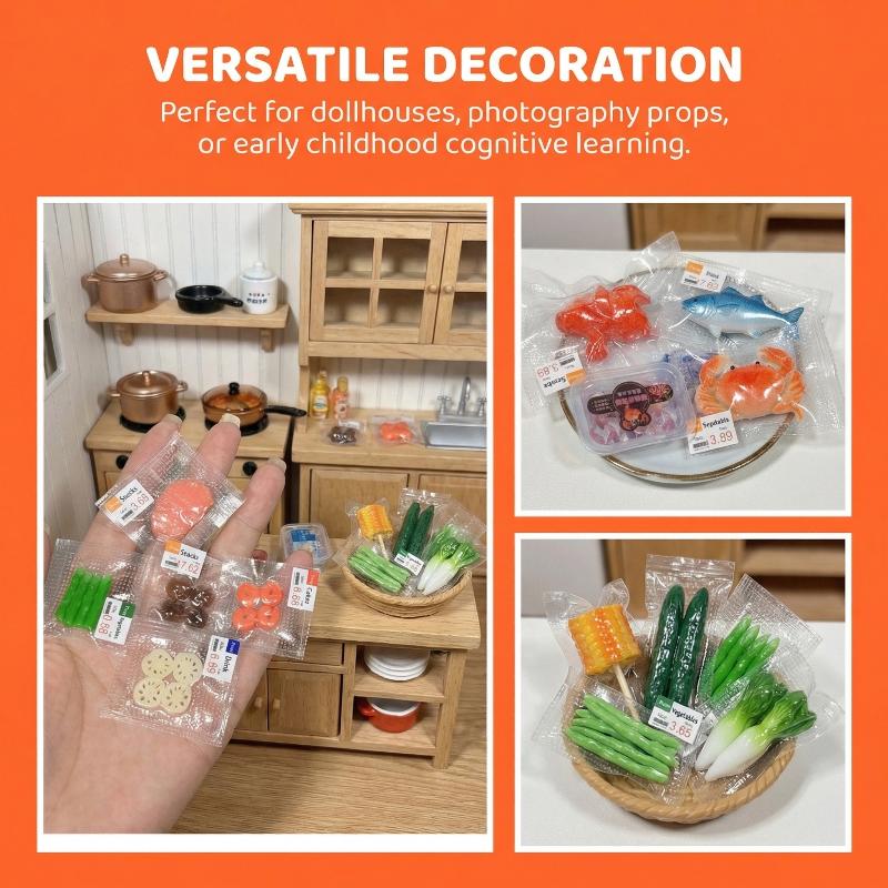 ✰✪1Pc 112 Mini Dollhouse Food  - Vacuum Chamber Small incelemesi ve fiyatı