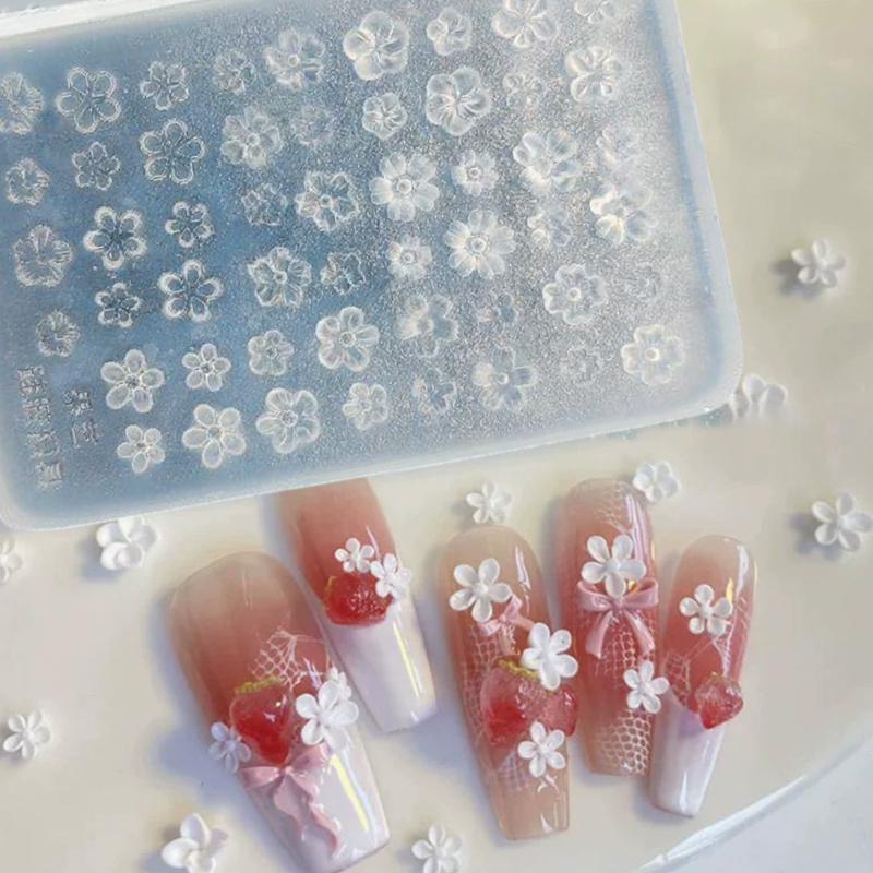 Pcs Silicone Nail Art Mold Flo - Resin Pigment Set incelemesi ve fiyatı