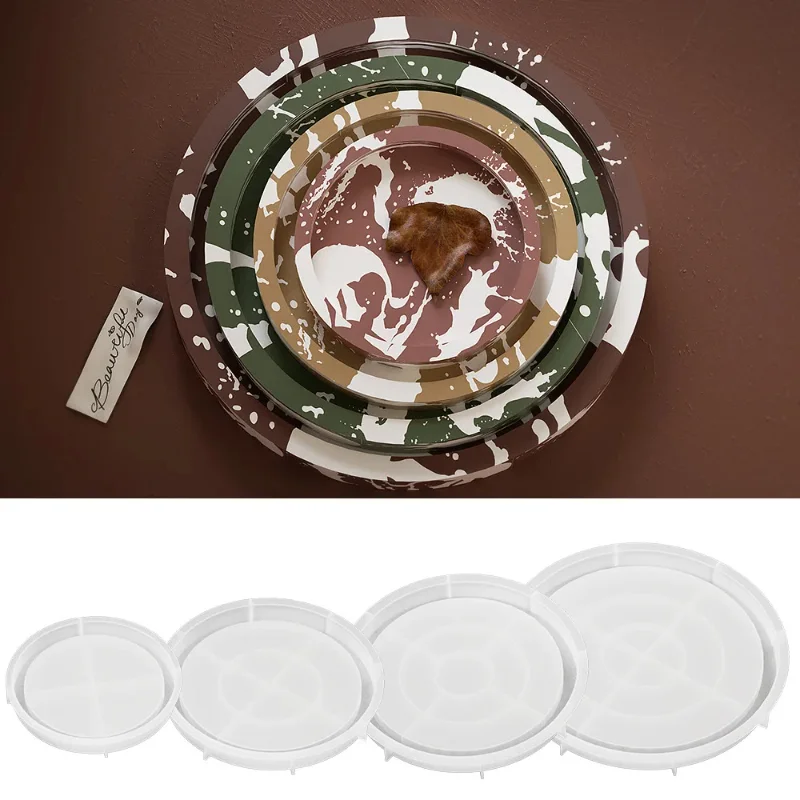 Large round Silicone Rolling T - Serving Tray Mold incelemesi ve fiyatı