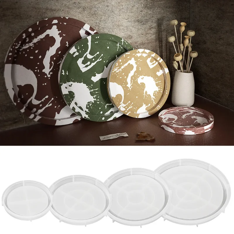 Large round Silicone Rolling T - Serving Tray Mold incelemesi ve fiyatı